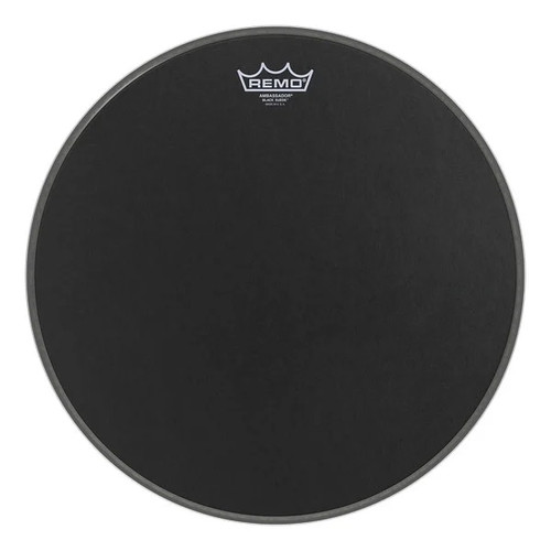 Remo ebony ambassador bass - 18",