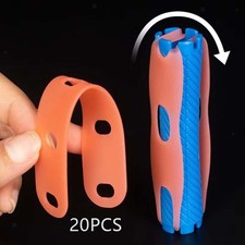 20Pcs Curl Hot Wave Perm Rubber Band Barber Home Hair Curling Rubber Bands
