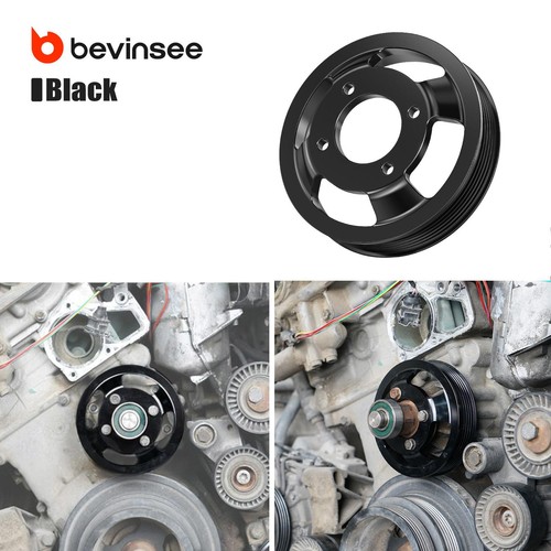 Aluminum belt water pump - aluminum,