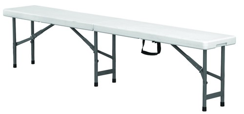 6ft white folding plastic - 6ft,