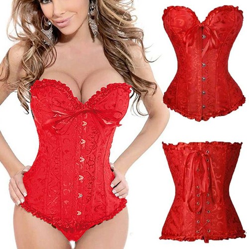 Women sexy overbust boned - overbust,