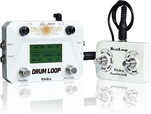 Drum machine pedal recording - drum,