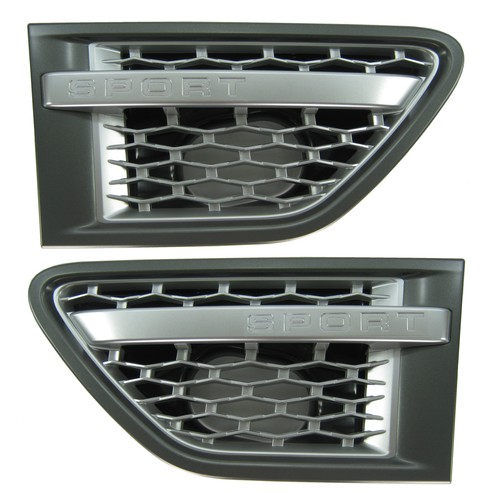 Silver grey side - grey, vents