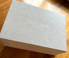 Original Jimmy Choo empty shoe box - as pics Marbled Peach 8.5x12x4.5in