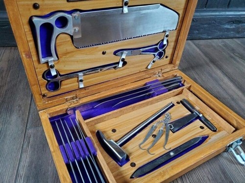 Post mortem instrument set - post,