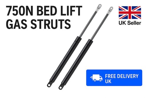 750n ottoman bed gas - gas, struts