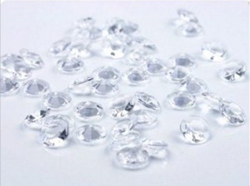 Clear acrylic 10mm table - clear,