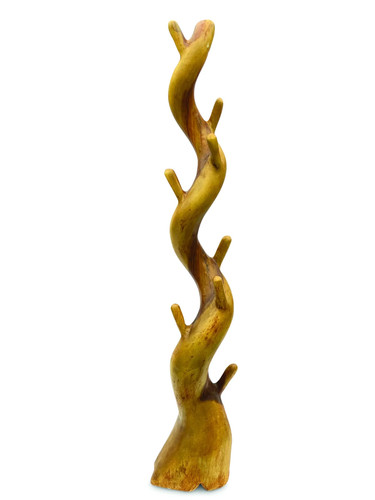 Large wooden coat stand suar - coat,
