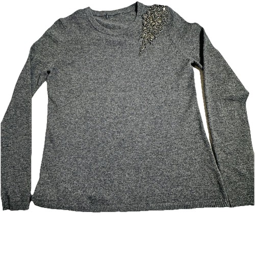 100 cashmere sweater gray - cashmere,