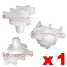 Side Skirt Clip Bottom Lower Sill Trim for Some Ford Transit White plastic x 1