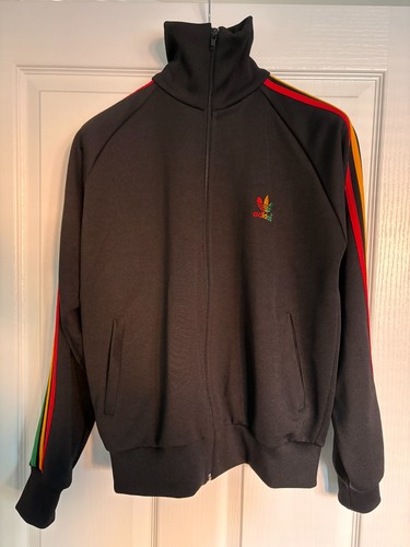 Adidas rasta tracksuit top - rasta,