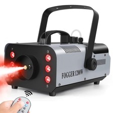 1200W Fog Machine RGB LED Smoke Maker with Remote for Party DJ Stage Effect