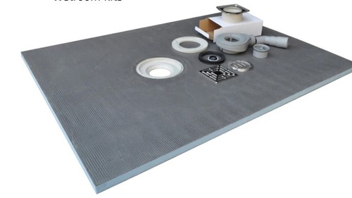 Wet room shower tray - wet,