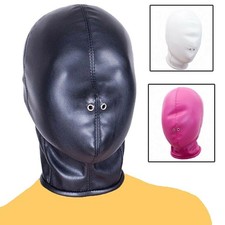 Bondage Head Hood Mask with