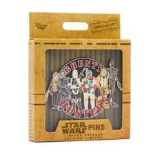 Star Wars Bounty Hunter Jumbo Pin - Boba Fett LR Pin - New and Sealed