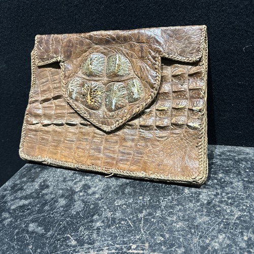 Vintage real alligator - real,