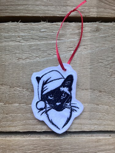 Siamese cat hanging - cat,