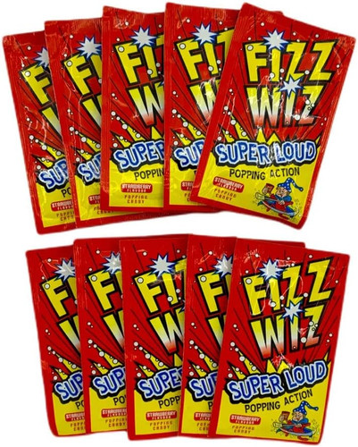 Fizzwiz strawberry popping - strawberry,