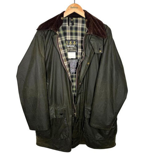 Barbour a200 border wax jacket - a200,