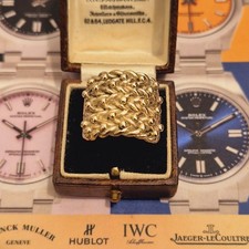 9ct Yellow Solid Gold 5 Row