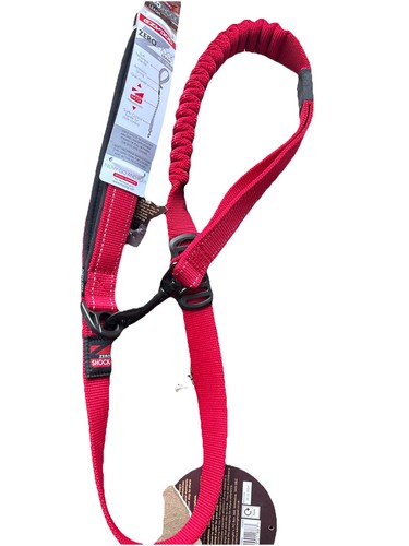 Red ezydog zero - red, leash