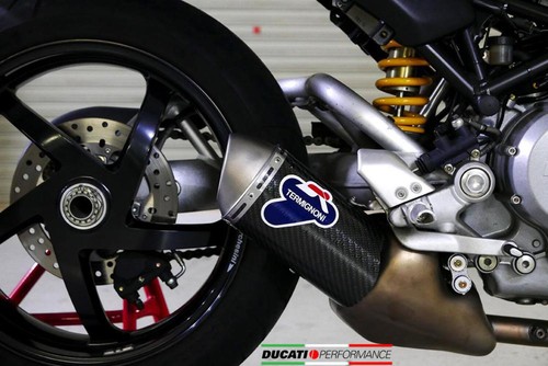 Low silencer exhaust - silencer, carbon