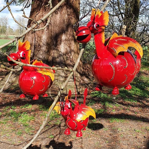 Red dragon welsh - red,