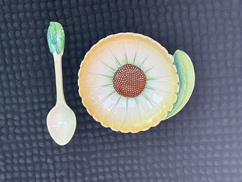 Carlton ware sunflower plate - carlton,