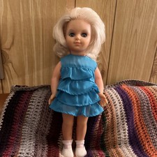 Vintage Palitoy Petal Skin Girl doll - 1960’s  Blonde with Blue Eyes