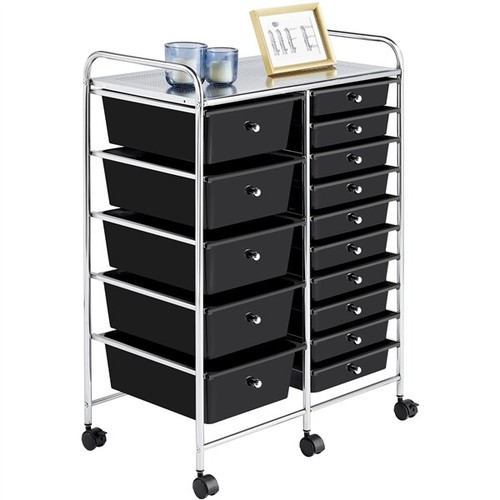 Drawers storage trolley - 15,