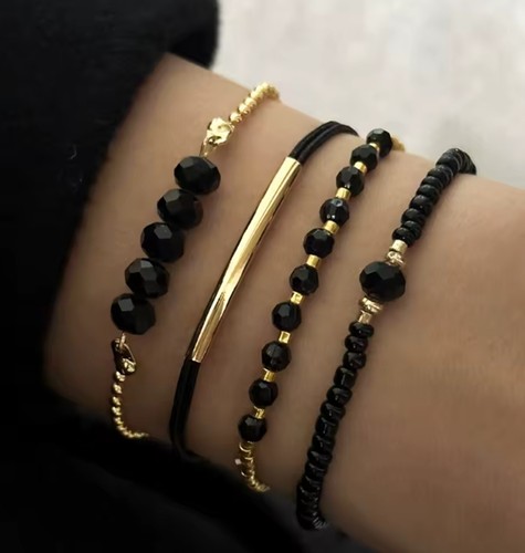 4pcs set boho handmade - 4pcs,