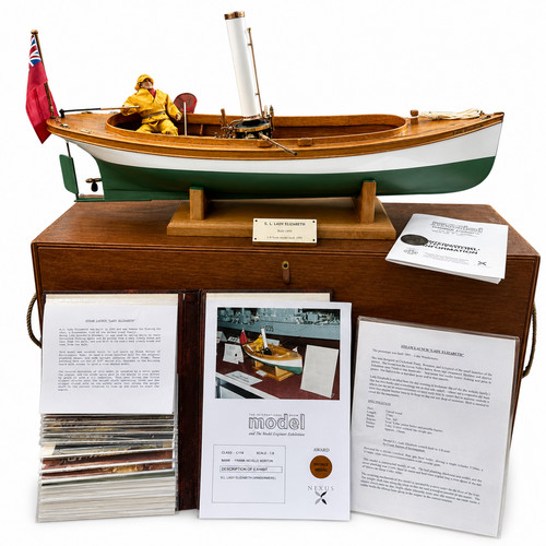 Live steam launch rc - steam*, model