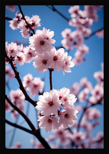 Serene cherry blossom - serene,