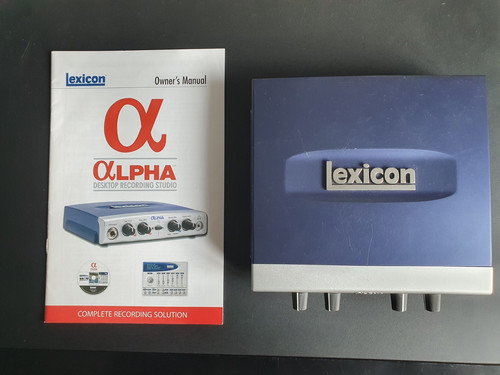 Lexicon alpha desktop - desktop, usb