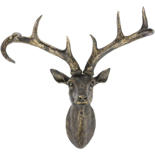 Wall mounted stag head - stag,