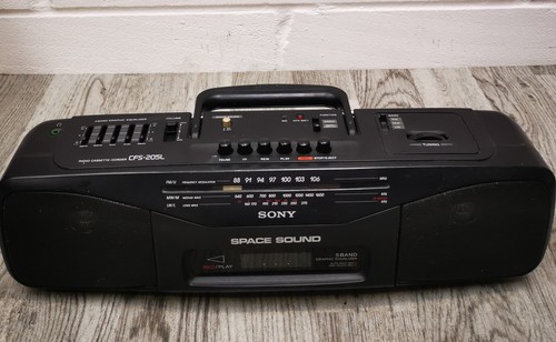 Sony radio cassette - sony,