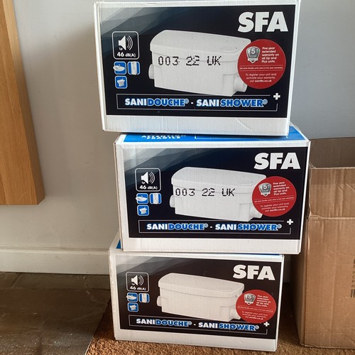 New saniflo sanishower pump - new,