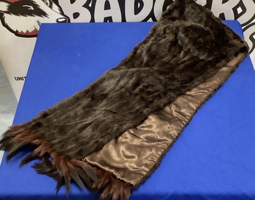 Vintage mink fur stole wrap - vintage,