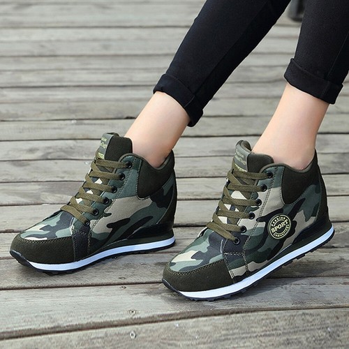 Women camo hidden wedge heel - women,