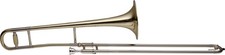 B tenor trombone, nickel