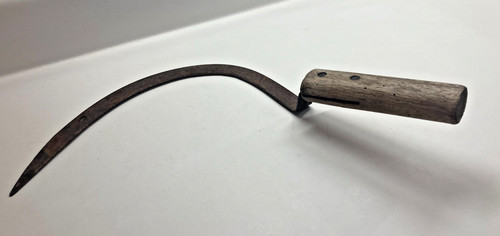 Rustic farm hand scythe - farm,
