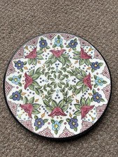 Hand Painted Ceraplat Spanish
