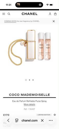 Chanel coco mademoiselle eau - chanel,