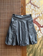 Sarah Pacini Balloon Bubble Skirt Avant-Garde Sculpted Panelled Size 2 Nylon 