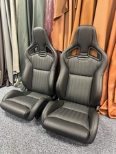Recaro CS Sportster Seats **NAPPA LEATHER - HEATED** Brand New Seats