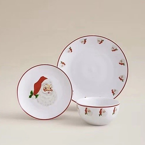 Festive santa vintage style - festive,