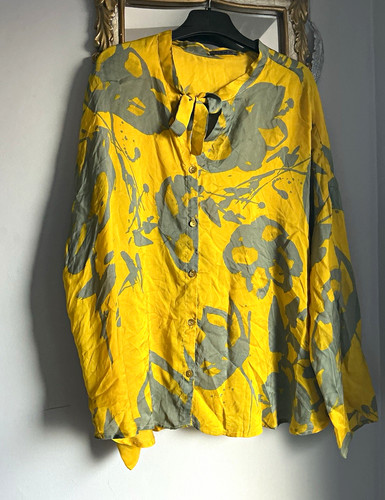 Oska women yellow grey - &,