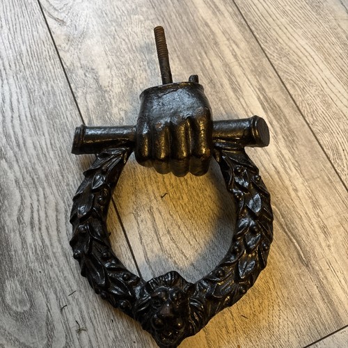 Victorian cast iron fist - fist, &
