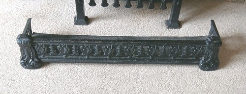 Cast iron fireplace - iron,
