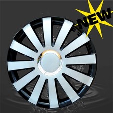 PEUGEOT Boxer,407,307,308...etc.,16" WHEEL TRIMS/COVERS, HUB CAPS + badges